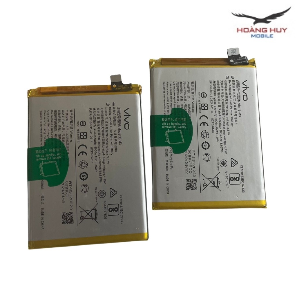 Pin Vivo Y50 / Vivo Y30 B-M3 Dung Lượng 5000mAh Hàng Zin Nhập Khẩu Bảo Hành 6 Tháng 1 Đổi 1