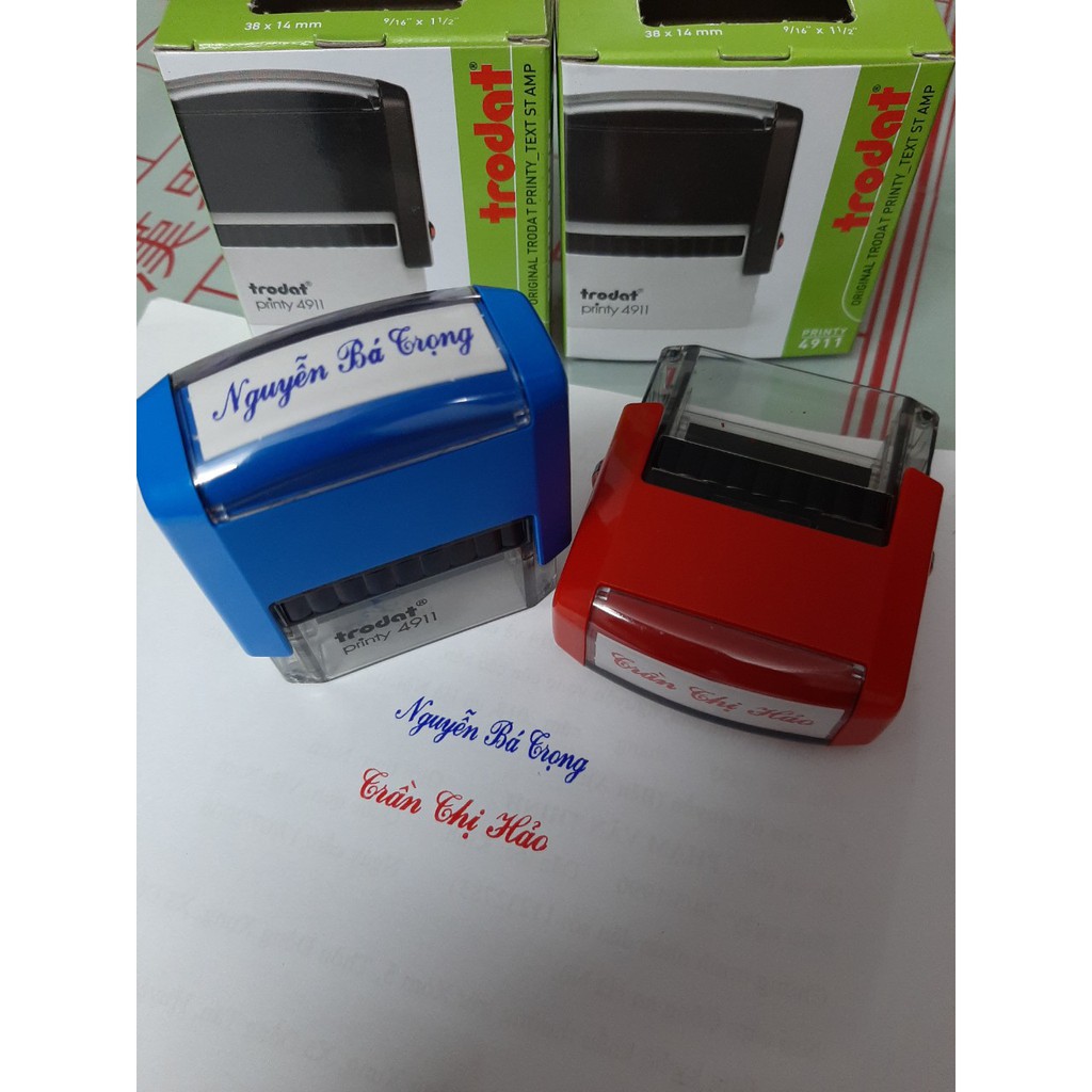 Khắc dấu tên theo yêu cầu