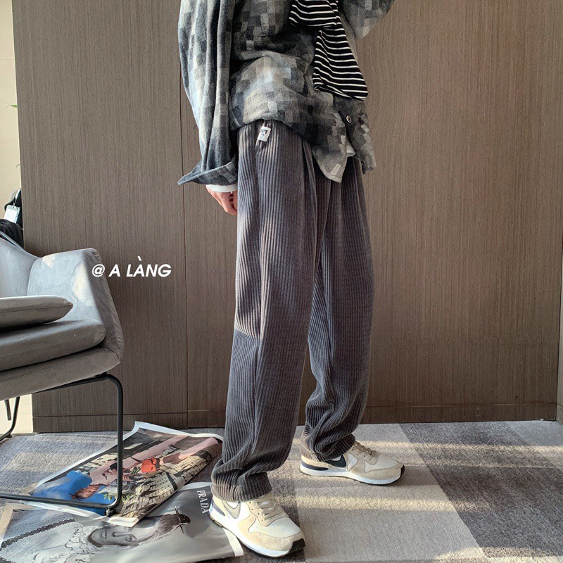 Quần dài ống suông thời trang cho nam