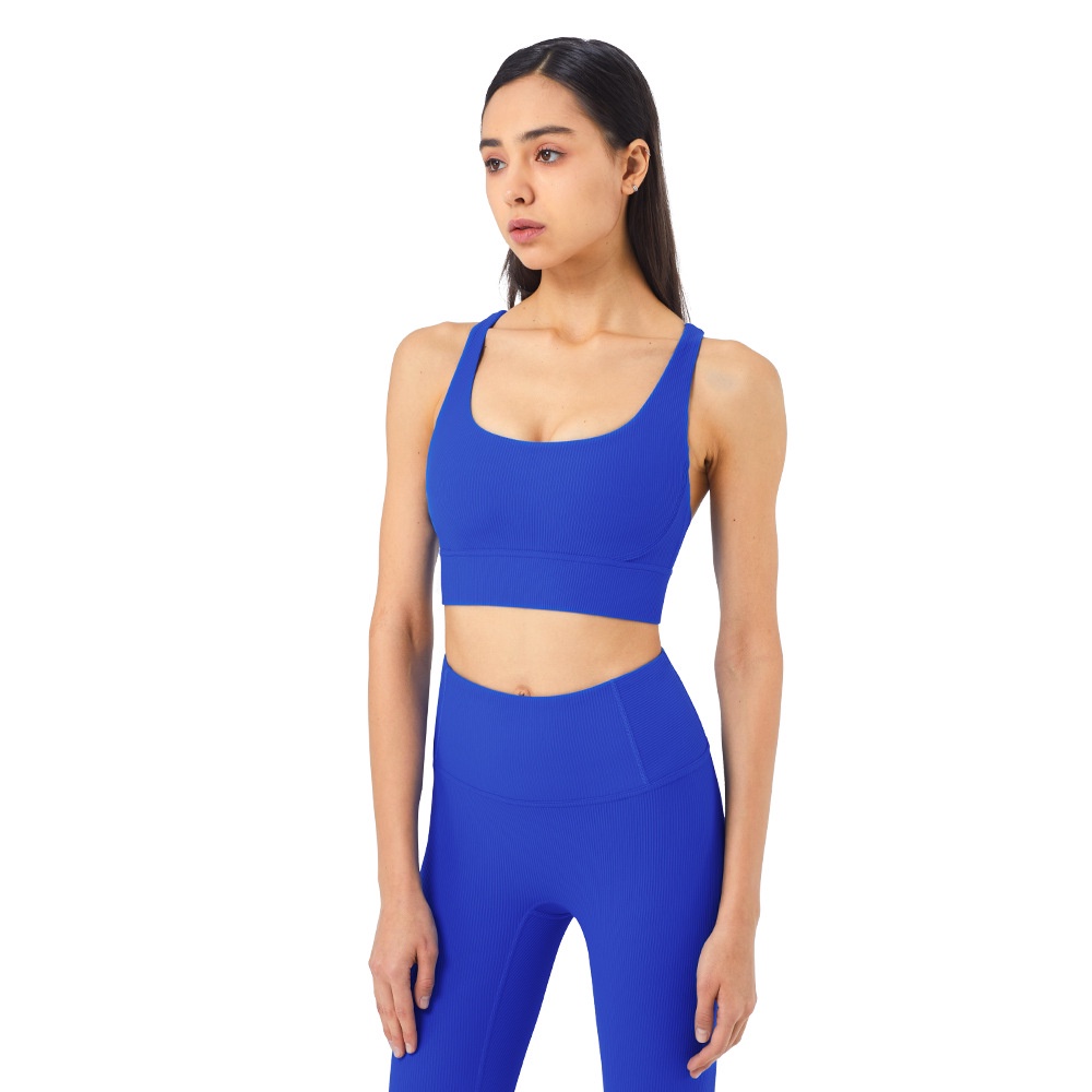 Áo bra thể thao Hoppe Fumeng WX176 phối dây đan chéo lưng cho nữ