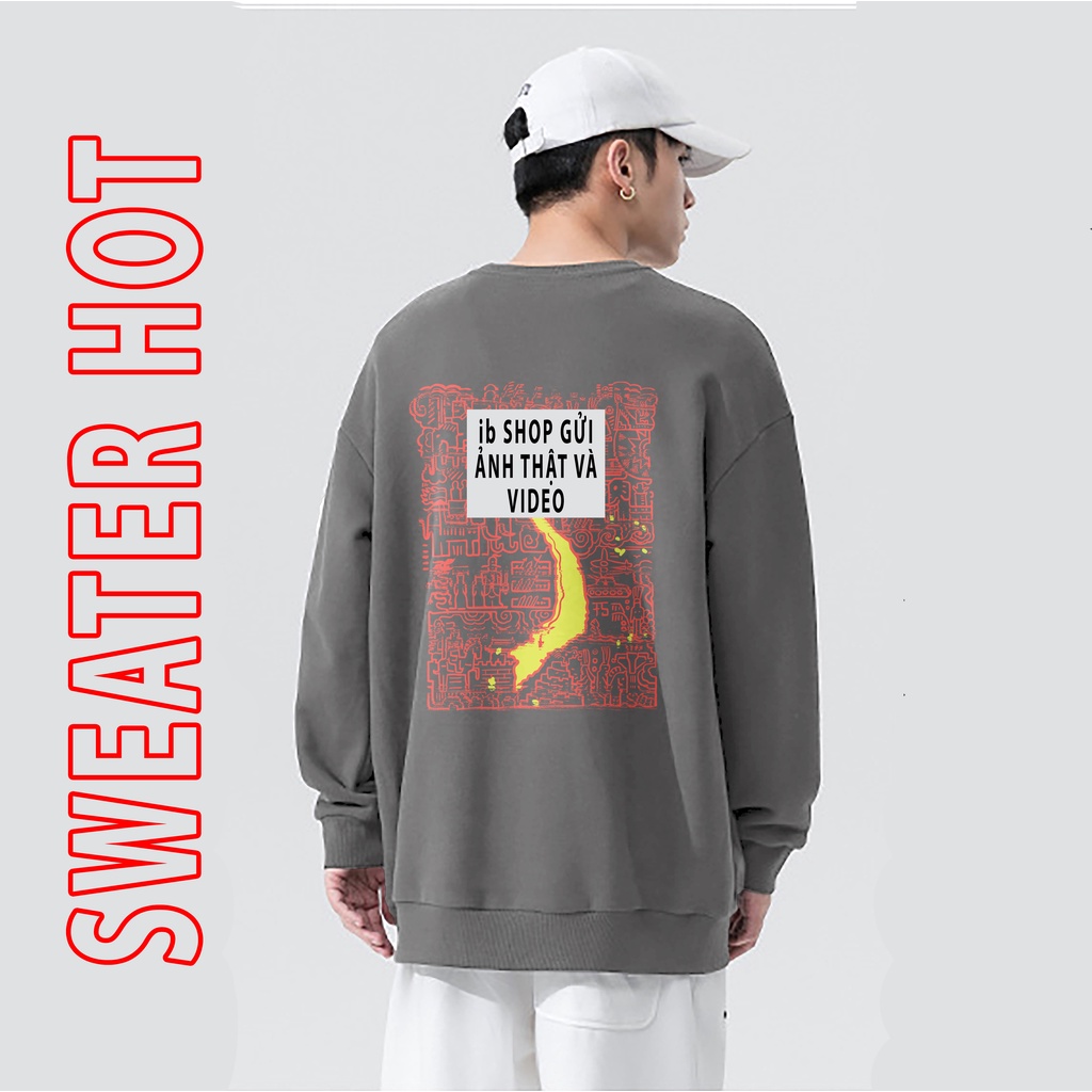 Áo nỉ sweater nam nữ , áo nỉ dài tay basic sweater phong cách Ulzzang cặp đôi nam nữ form rộng oversize Hàn Quốc SWT1 | BigBuy360 - bigbuy360.vn