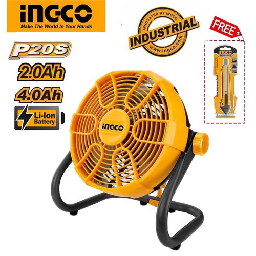 Quạt gió dùng pin 20V Ingco CFALI2002 ( không kèm pin và sạc )