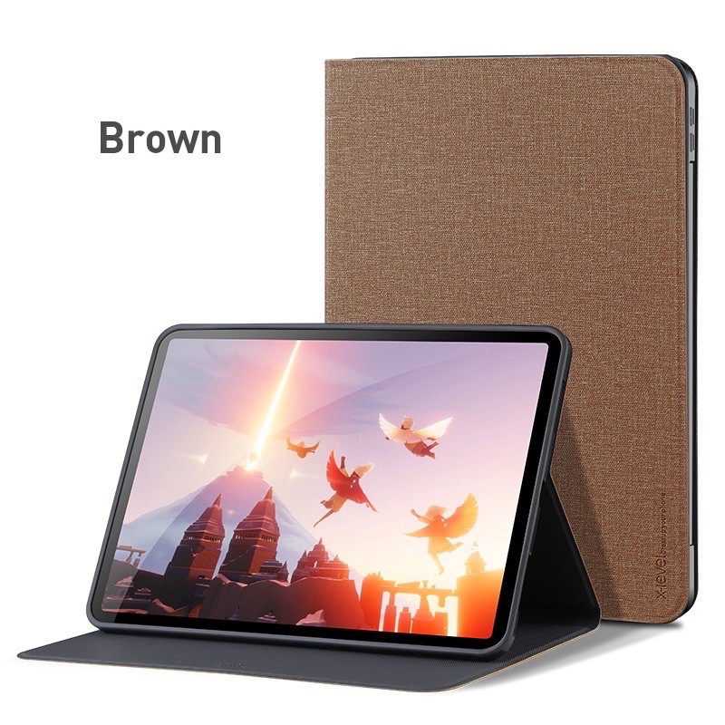 Bao da X-level vải iPad Air Air2, Air 3 Air 4 Gen 5, Gen 6, Gen 7, Gen 8 9.7inch, 10.2inch 11 2020, 21, 22 chính hãng