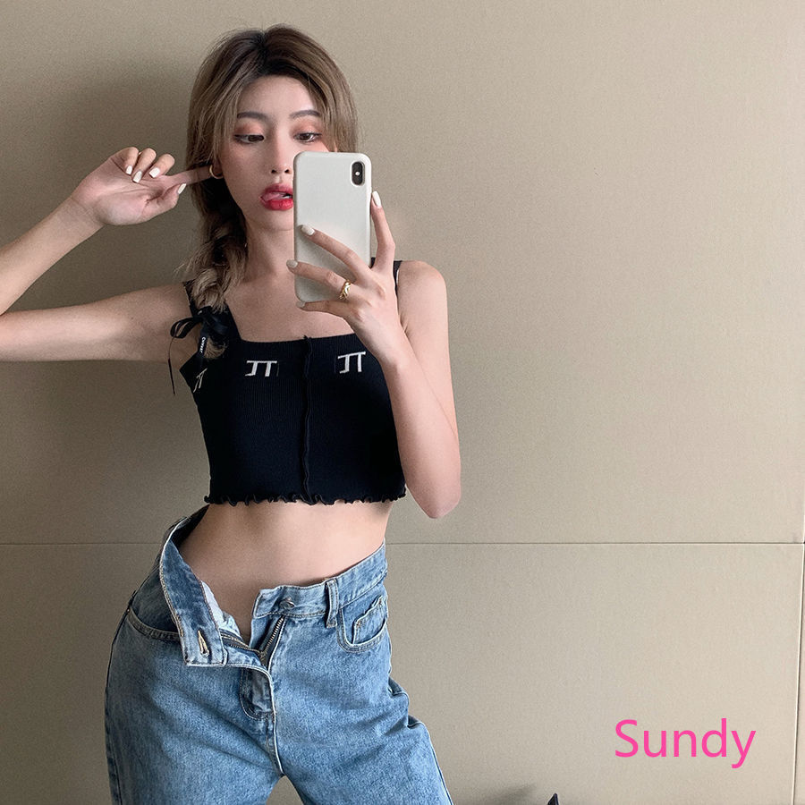 Áo hai dây màu trơn quyến rũ cho nữ