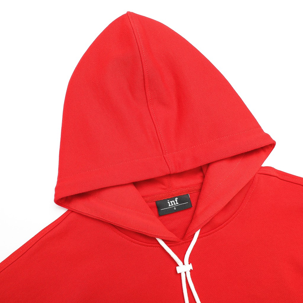 [Mã FAMALLT5 giảm 15% đơn 150K] Áo Hoodies Có Nón INF Đỏ