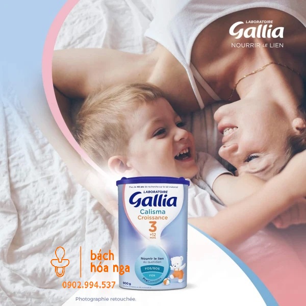 [Pháp]Sữa Gallia Calisma Pháp số 1-2-3-4 hộp 800g