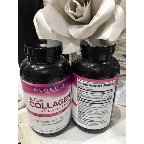 [HSD 08/2023] ‍♀️Collagen NEOCELL SUPER COLLAGEN +C +BIOTIN, 360 Viên Của Mỹ‍♀️