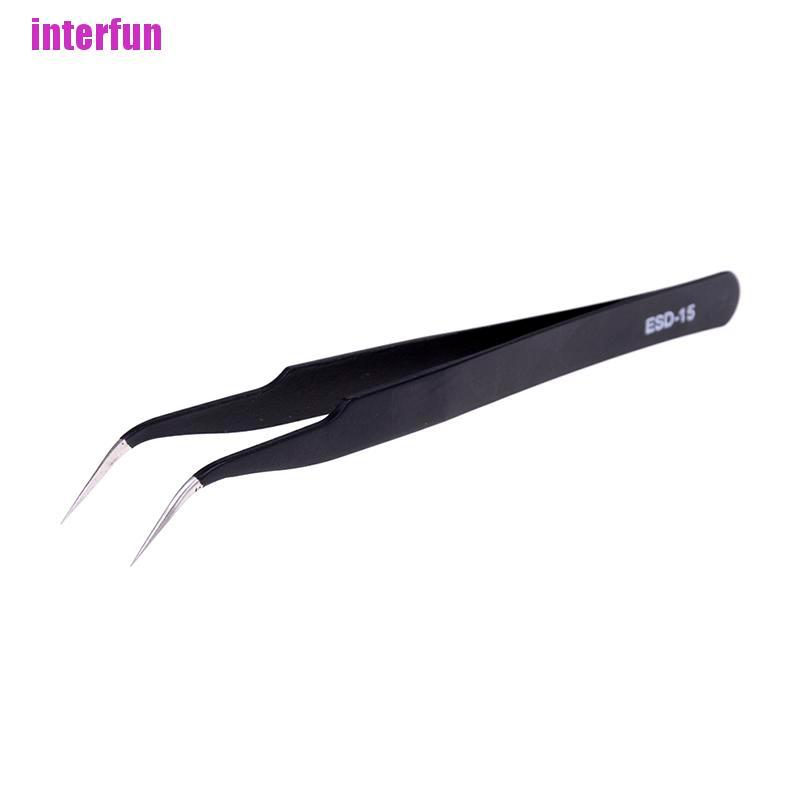 Set 2 Kẹp Inox Chống Tĩnh Điện Đa Năng Tiện Lợi