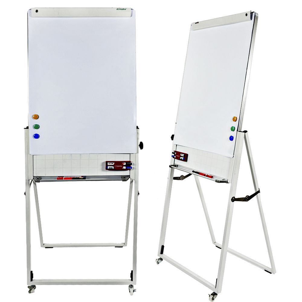 Bảng Flipchart Chân Gấp [mặt bảng từ HQ xịn], Bảng Viết Bút Lông Bảng, Mặt Từ Trắng, Bảng Thông Báo, Ghi Chú