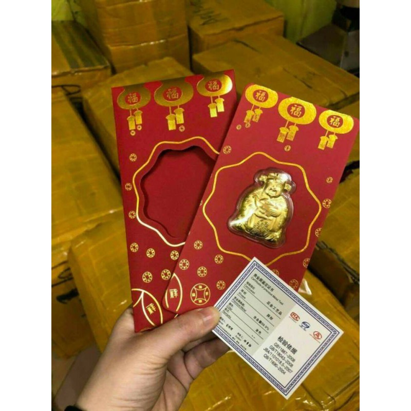 Lì xì thần tài 24k