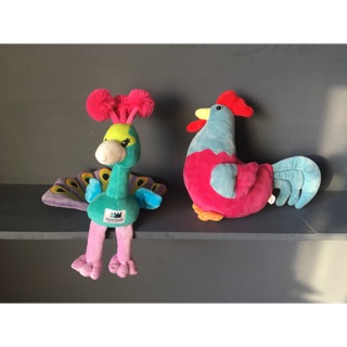 Set Gấu bông công và gà