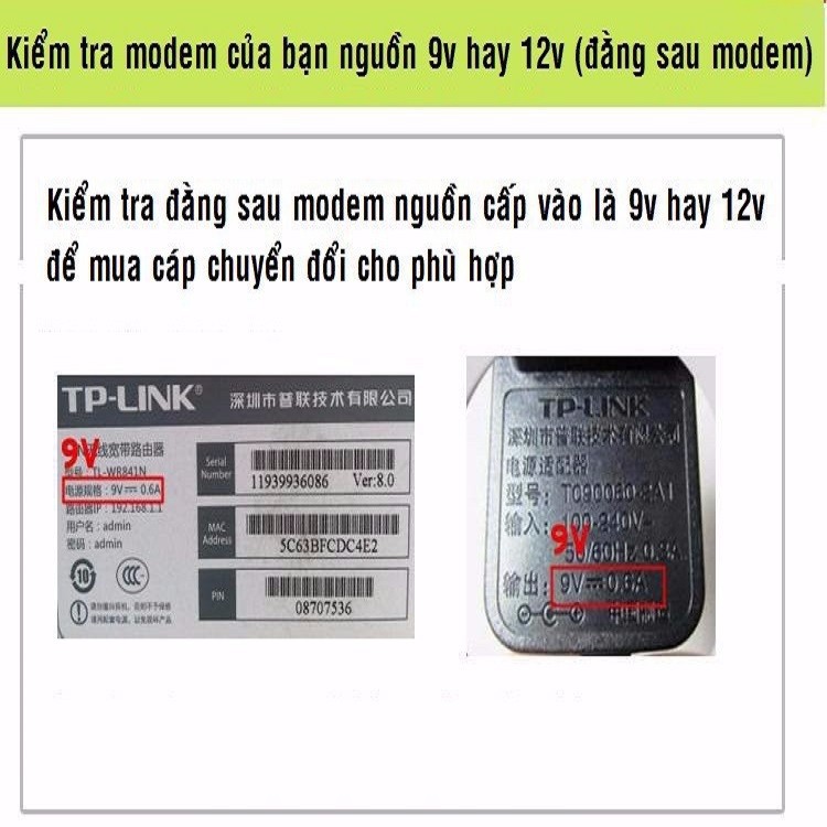 cáp chuyển đổi điện áp từ cổng usb 5v lên 9v- 12v