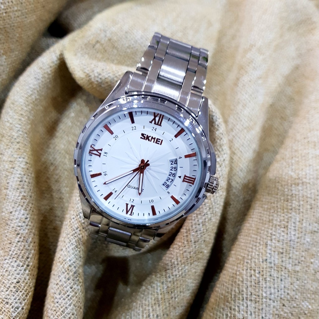 [Tặng vòng tay] Đồng hồ nam Skmei SK9069 dây thép chống gỉ | BigBuy360 - bigbuy360.vn