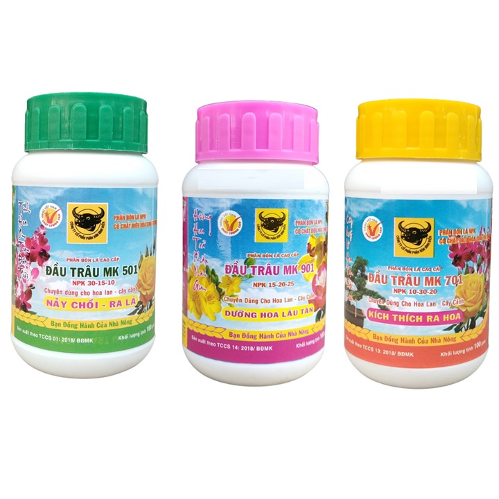 Phân bón lá đầu trâu 501 nảy chồi ra lá chất lượng cao 100g