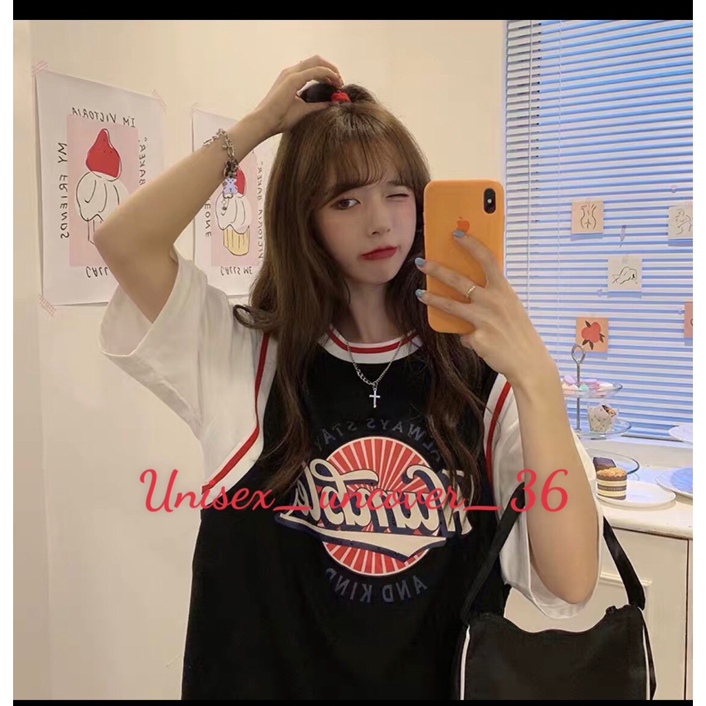 [Mã FAMARAL1 giảm 10K đơn 50K] [BÁN SỈ] Aó Thun Phối Tay Chữ HUMBLE UNISEX Chất cotton Mát Mịn