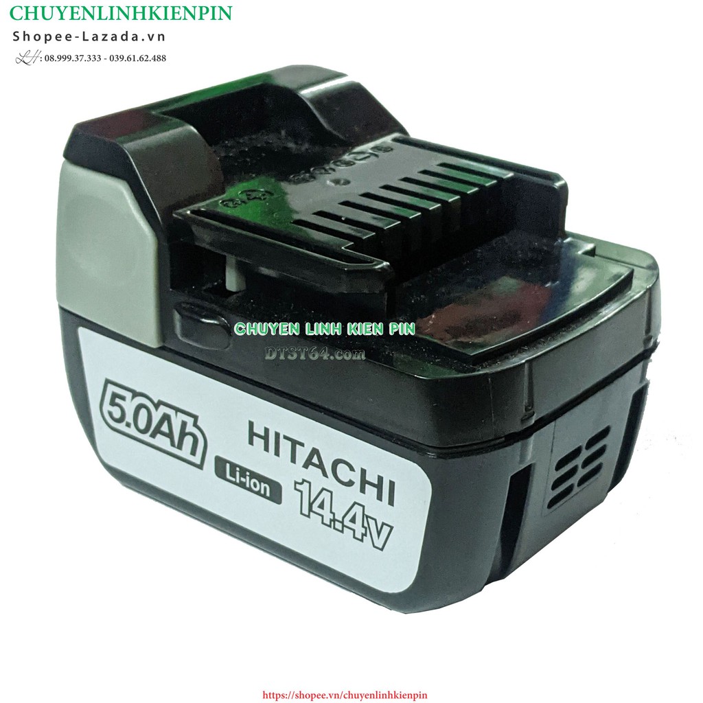 Vỏ, mạch pin Hitachi 14.4 V zin, nhận sạc zin ( BL64_133 )