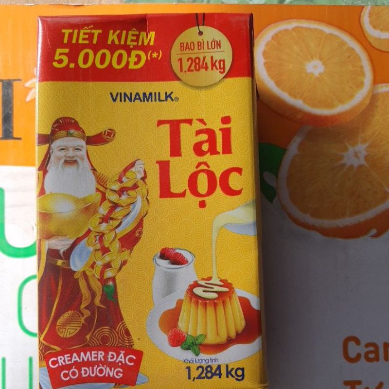 SỮA ĐẶC VINAMILK TÀI LỘC 1284KG.DATE LUÔN MỚI