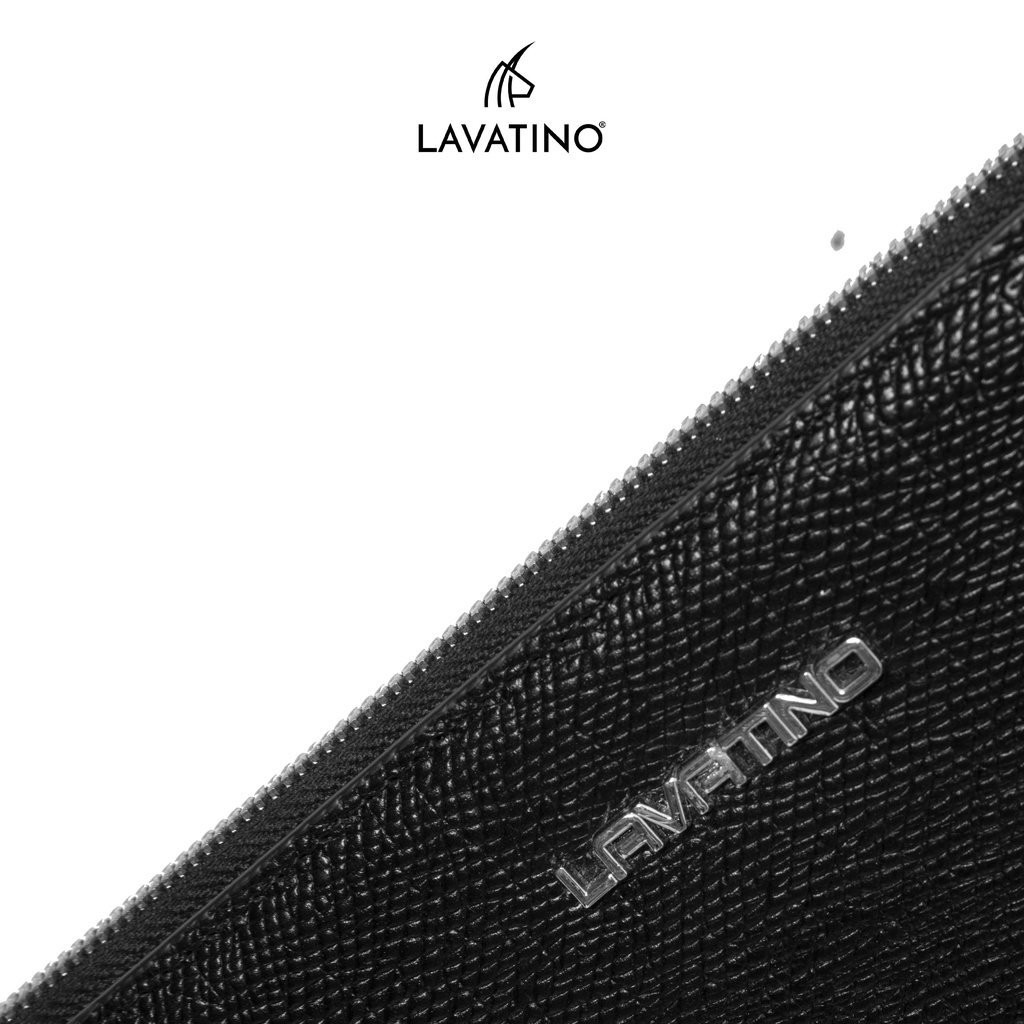 [Tặng Ví Card LUFY 04] Ví Nam Cầm Tay HENRY Clutch Da Bò Thật Cao Cấp Thiết Kế Sang Trọng Chính Hãng LAVATINO - CLB11