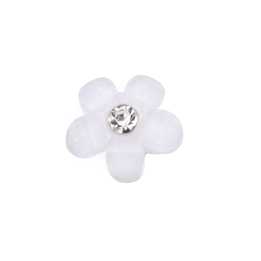 Bộ 10 phụ kiện hình hoa đính đá trang trí móng tay nghệ thuật đẹp mắt