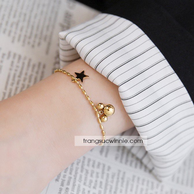 Lắc tay nữ titan mickey star