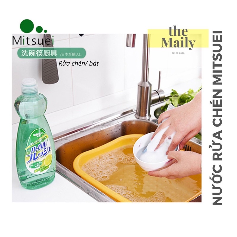 Nước rửa chén bát hữu cơ