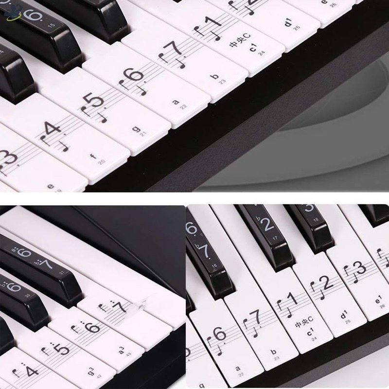 Sticker Nốt Nhạc Dán Bàn Phím
