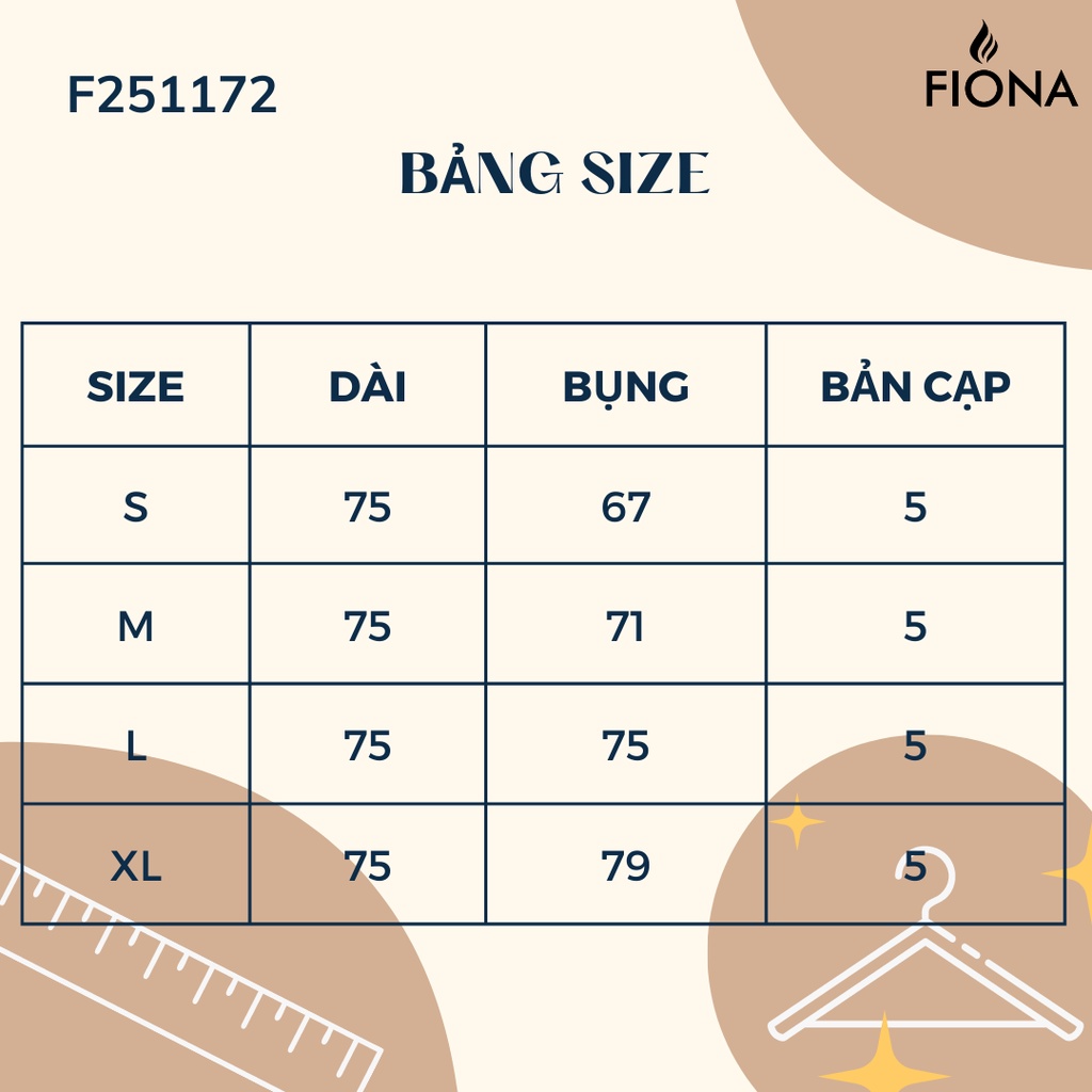 Chân Váy Công Sở Nữ FIONA, Chân Váy Thiết Kế Xòe Dập Nhăn Thanh Lịch Mã F251172