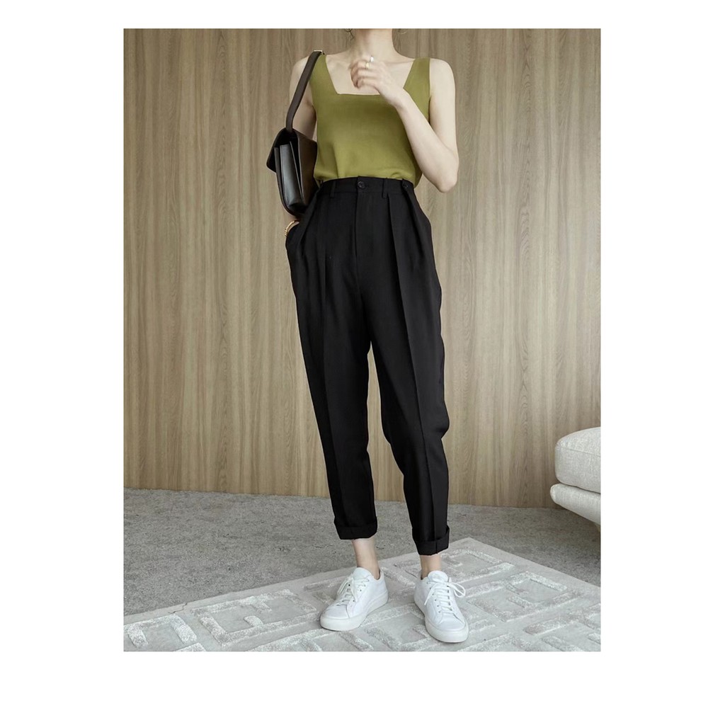 Quần Tây Công Sở Nữ Dáng Baggy - V09 | BigBuy360 - bigbuy360.vn