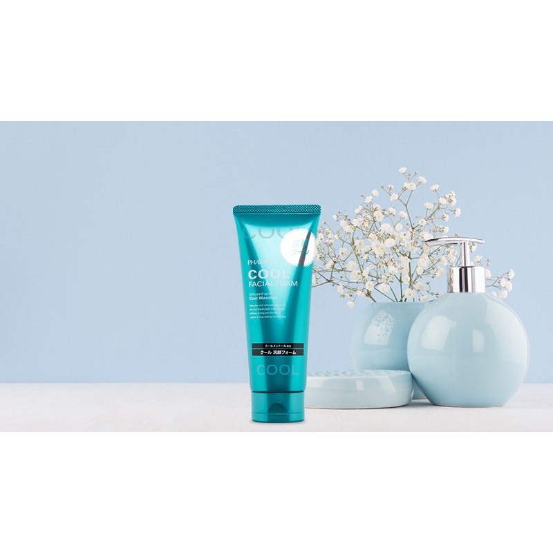 Sữa Rửa Mặt Cao Cấp Dành Cho Nam Da Dầu, Mụn PHARMAACT Cool Facial Foam