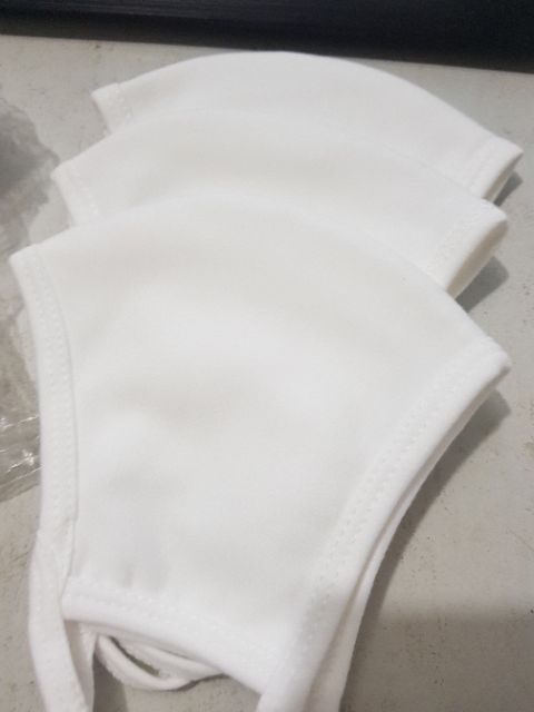 Khẩu trang chống nắng chống bụi bản to hàng 2 lớp(màu trắng ạ) | BigBuy360 - bigbuy360.vn