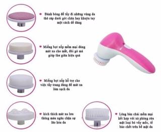 Máy matxa mặt 5 in 1