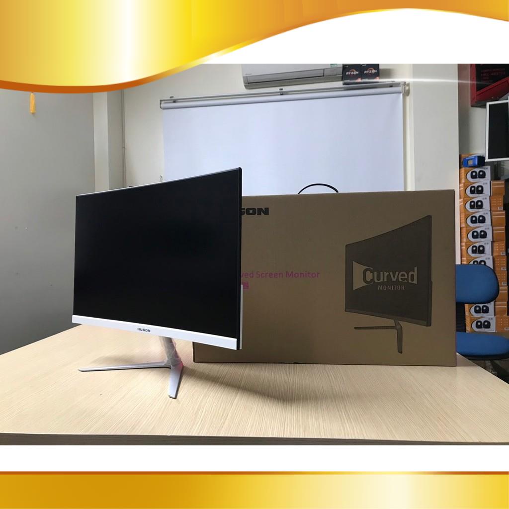 [người bán địa phương] Màn hình máy tính cong Full Viền 24inch 75Hz HUGON Q24 ,  Mới 100% , siêu đẹp , siêu nét , kiểu r