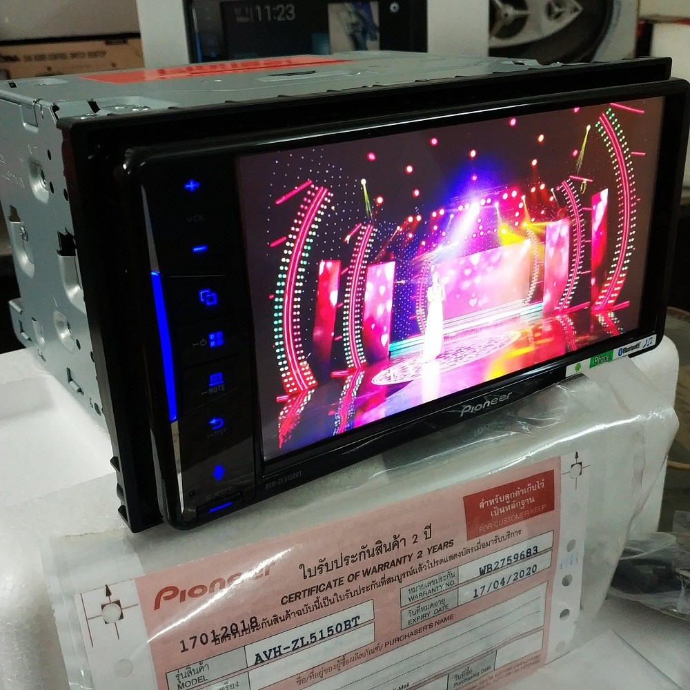 DVD liền màn hình cảm ứng Pioneer AVH-ZL5150BT chuyên dùng cho dòng xe Toyota, Nissan