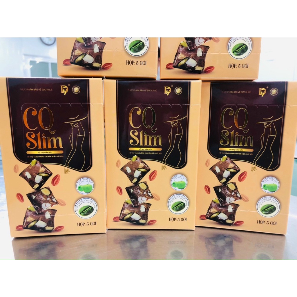 (Giao Hỏa Tốc) Bánh Giảm Cân CQ Slim (Hộp 5 Bánh)