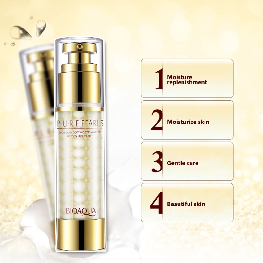 Lotion Ngọc Trai Dưỡng Ẩm Làm Trắng Da Kiềm Dầu Se Khít Lỗ Chân Lông Chống Lão Hóa 60g