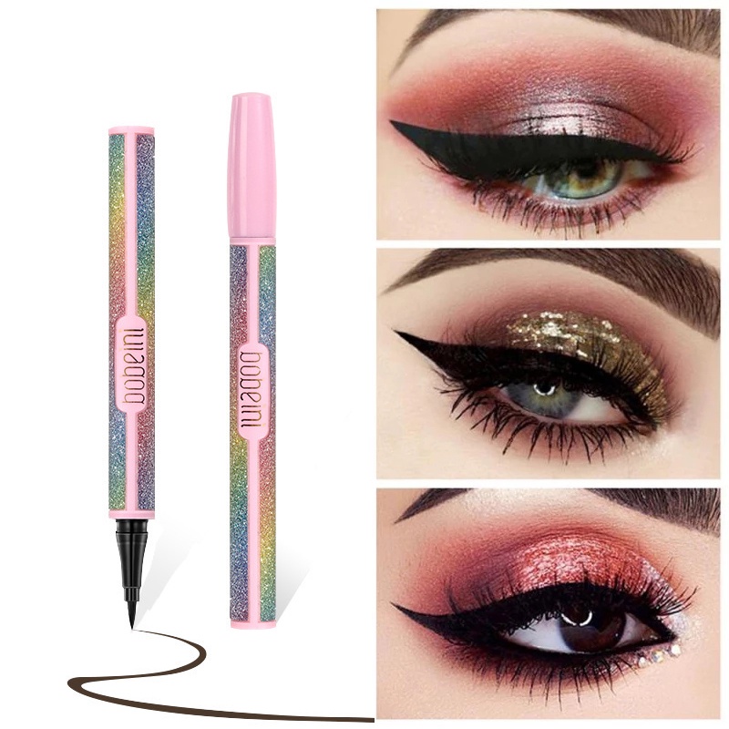 [Hàng mới về] Bút kẻ mắt dạng lỏng chống nước nhanh khô màu sắc ánh sao độc đáo cao cấp