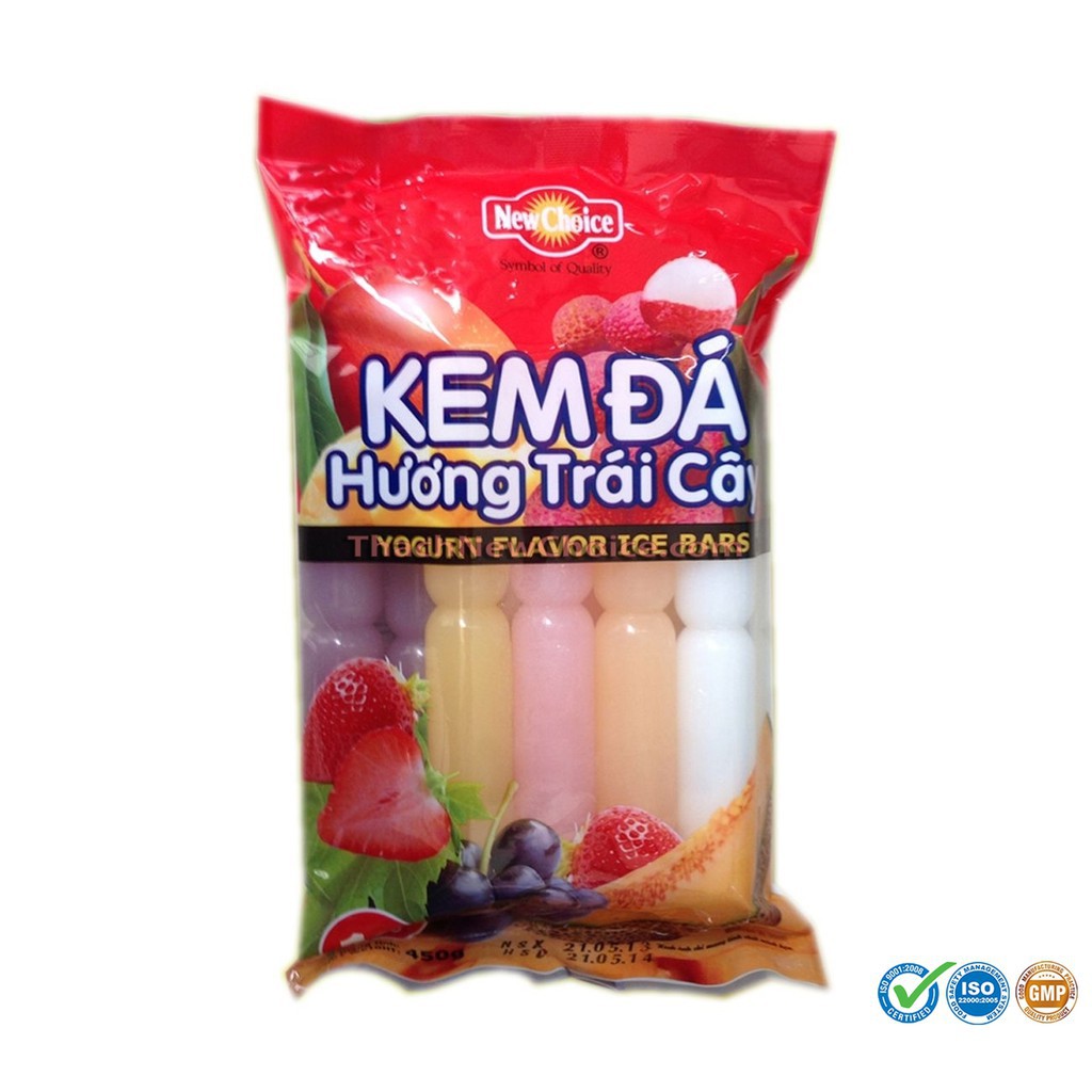 KEM ĐÁ NEW CHOICE HƯƠNG TRÁI CÂY - GÓI 450G