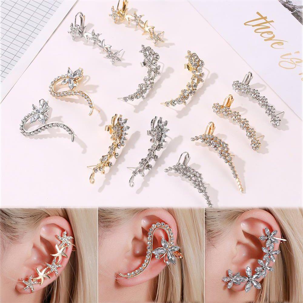 1 Khuyên Đeo Vành Tai Thời Trang Cá Tính|Kẹp Tai