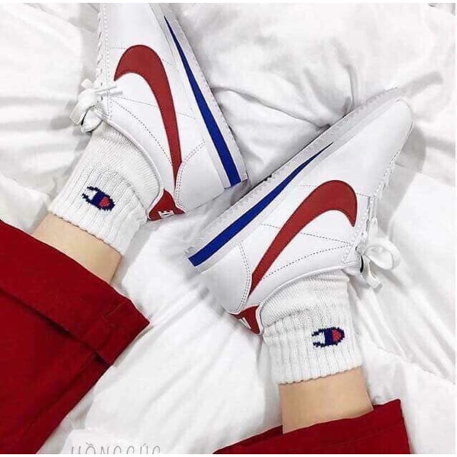 Giày thể thao trắng Nike auth #Cortez