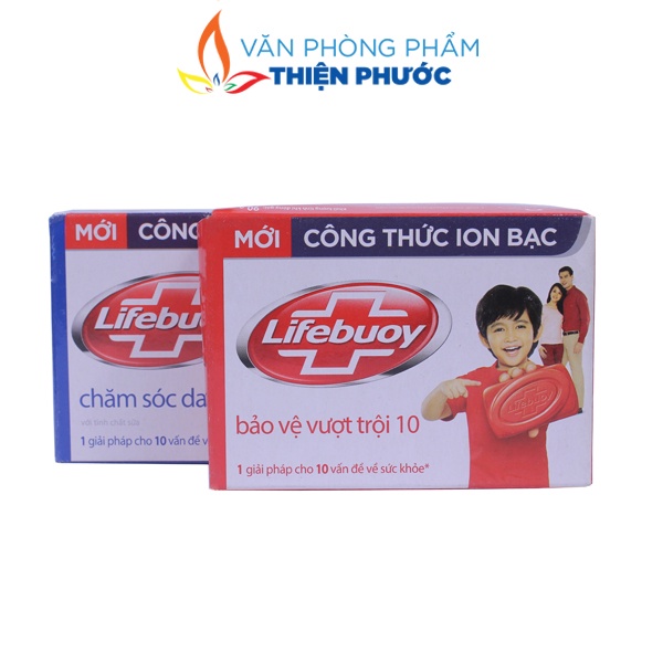 Xà bông cục rửa tay Lifebuoy Kháng khuẩn BIGSUKA
