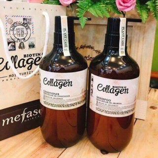 Cặp dầu gội Colagen - Mefaso hàng Italia chính hãng