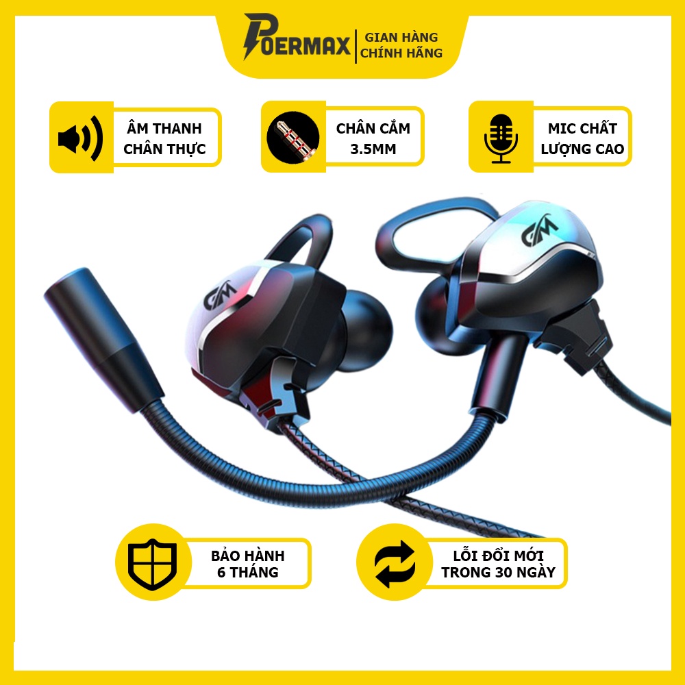 Tai Nghe Gaming G3000 Có Mic Cho Điện Thoại Chuyên Chơi Game PUBG Mobile Mic Rời 360