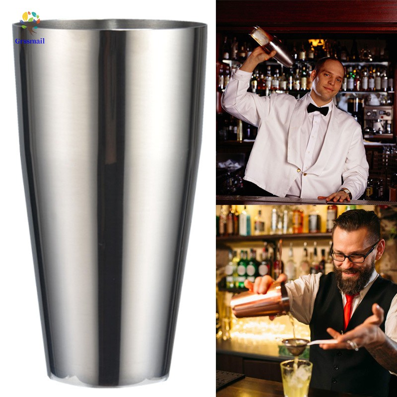 Stainless Steel Shake Mixing Cup Professional Bartender Cocktail Shaker Drink Mixer