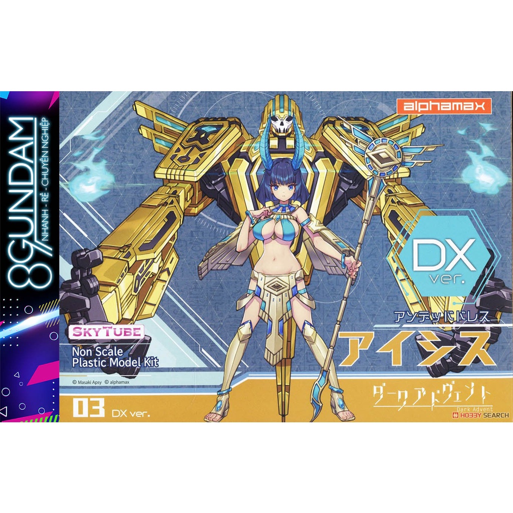 Mô Hình Lắp Ráp Alphamax DarkAdvent Undeaddress Isis (kèm bonus đợt đầu)