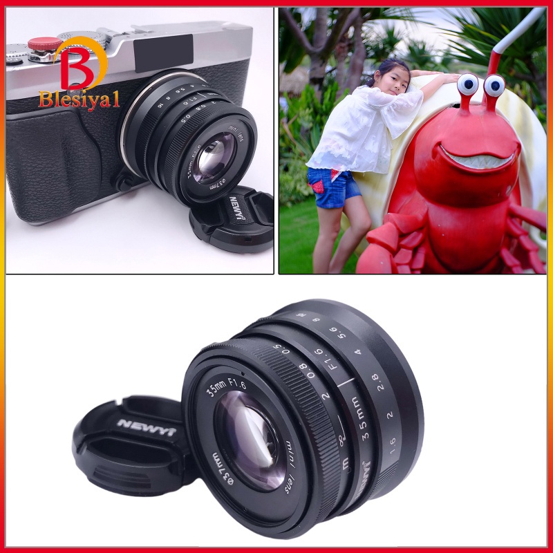 Ống Kính Máy Ảnh 35mm F / 1.6 Aps-C Cho Fujifilm X Mount X-A1 X-A5 X-A10 X-T1 X-T10