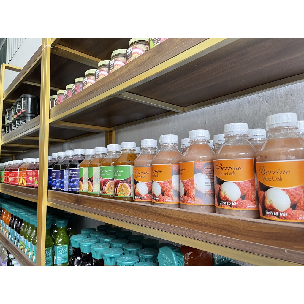 Sinh tố BERRINO đủ mùi hương chai 1L