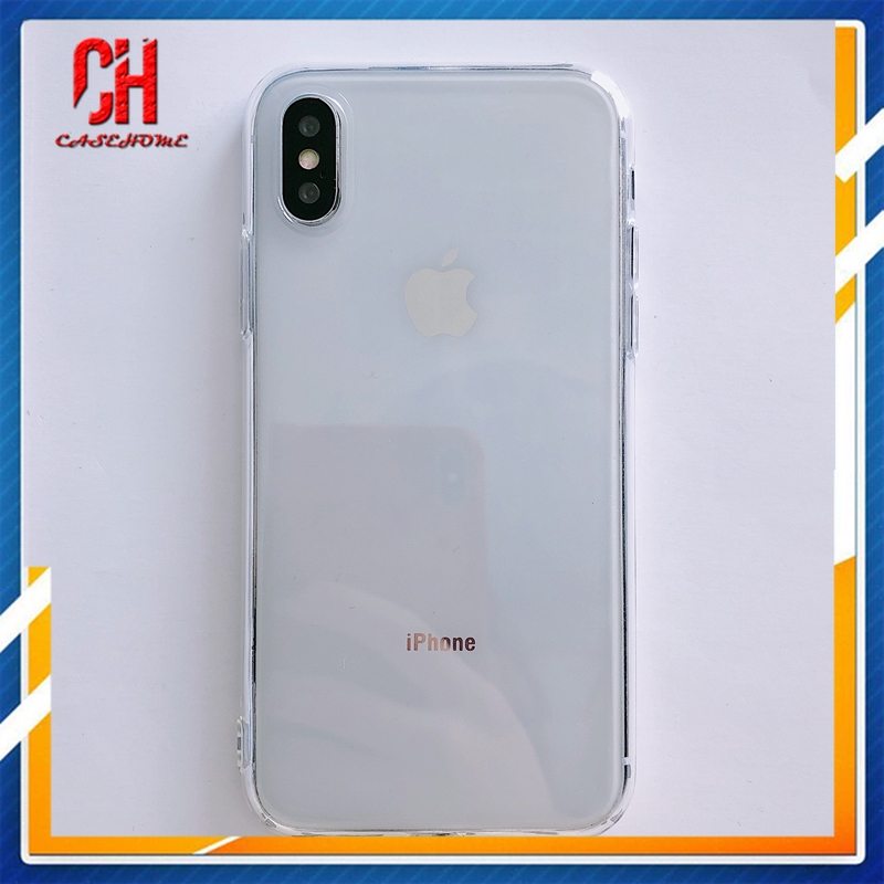 Ốp điện thoại silicon màu trắng trong suốt cho IPhone 12 mini 12 pro max 11 6 7 6S 8 Plus X Se 2020 6SPlus 7Plus 6Plus 8Plus XS