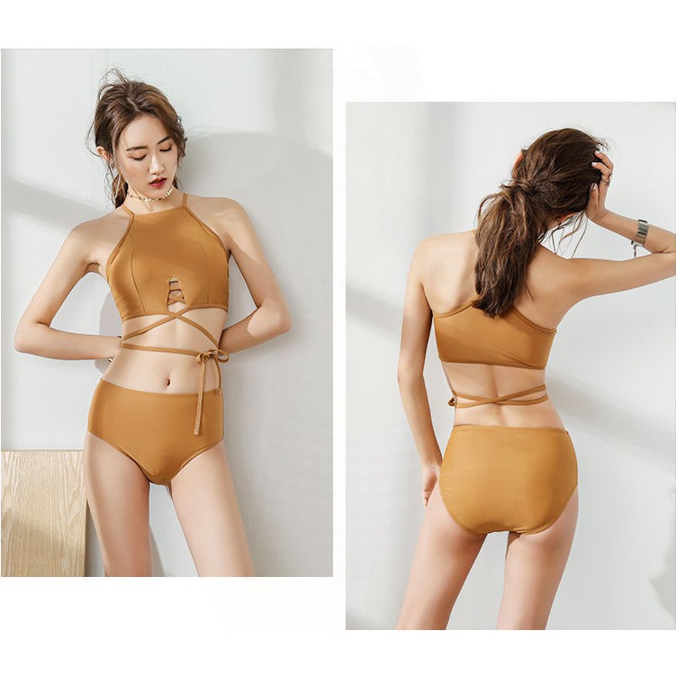 Bộ Đồ Bơi Ba Mảnh Thời Trang Mùa Xuân Hàn Quốc Quyến Rũ Cho Nữ 2021 | BigBuy360 - bigbuy360.vn