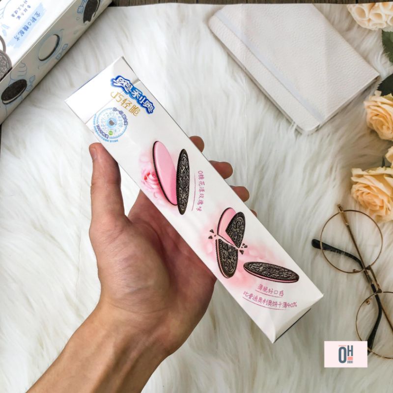 Oreo không đường hoa hồng