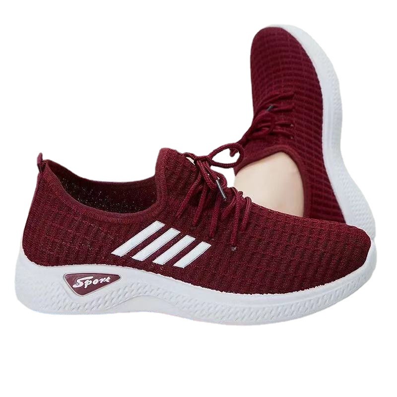 Giày Thể Thao Đế Mềm Dệt Lưới Thời Trang Xuân Hè 2022 Giày thể thao Flyknit TTH229